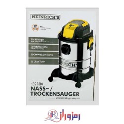 جاروبرقی سطلی هنریچ آب و خاک دمنده مکنده مدل HBS-1804